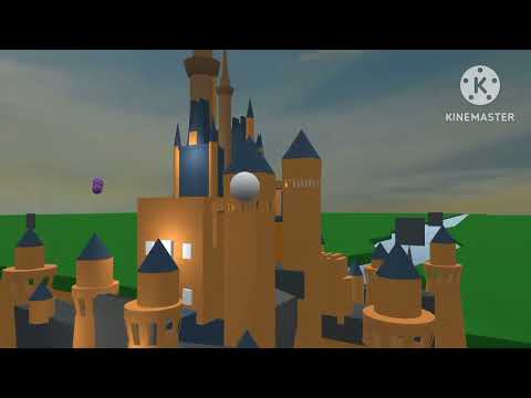 Disney 100 Years 2022 Logo Remake in Prisma3D