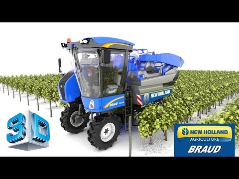 Braud 3D animation - Grape Harvesting Excellence