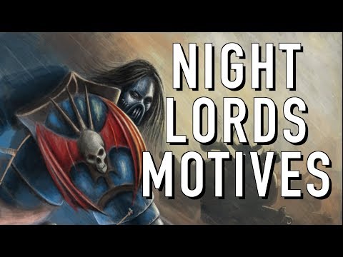 40 Facts and Lore on the Night Lords Warhammer 40K Chaos Spacemarine