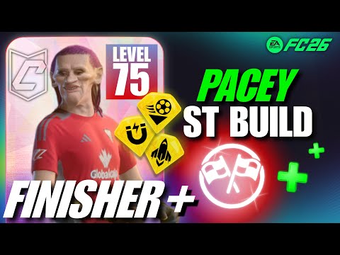 99 SPRINT SPEED! Best Finisher+ Striker Build in FC 26 Clubs!
