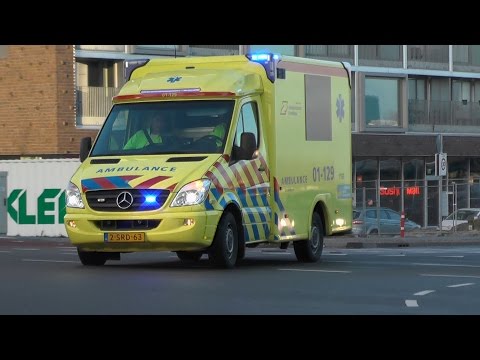 A1, C Miesen Ambulance 01 129 Groningen naar onbekende melding