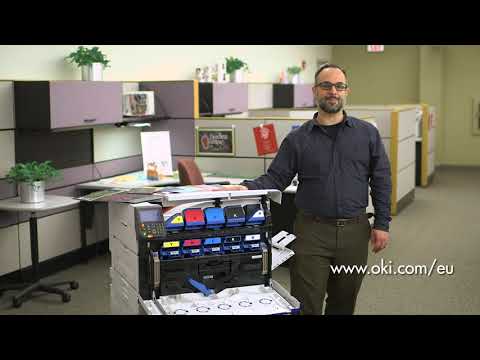 OKI   Pro9542 : L'imprimantes graphique SRA3 5 couleurs avec blanc de soutien