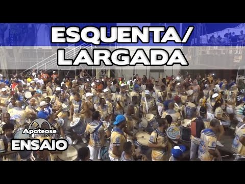 Beija-Flor 2017 - Esquenta e Largada - Ensaio técnico