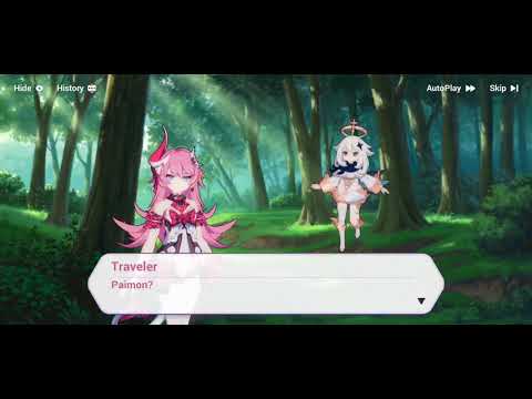 Honkai Impact 3rd- Meeting Fischl For The First Time In The Story(Outworld Quest)