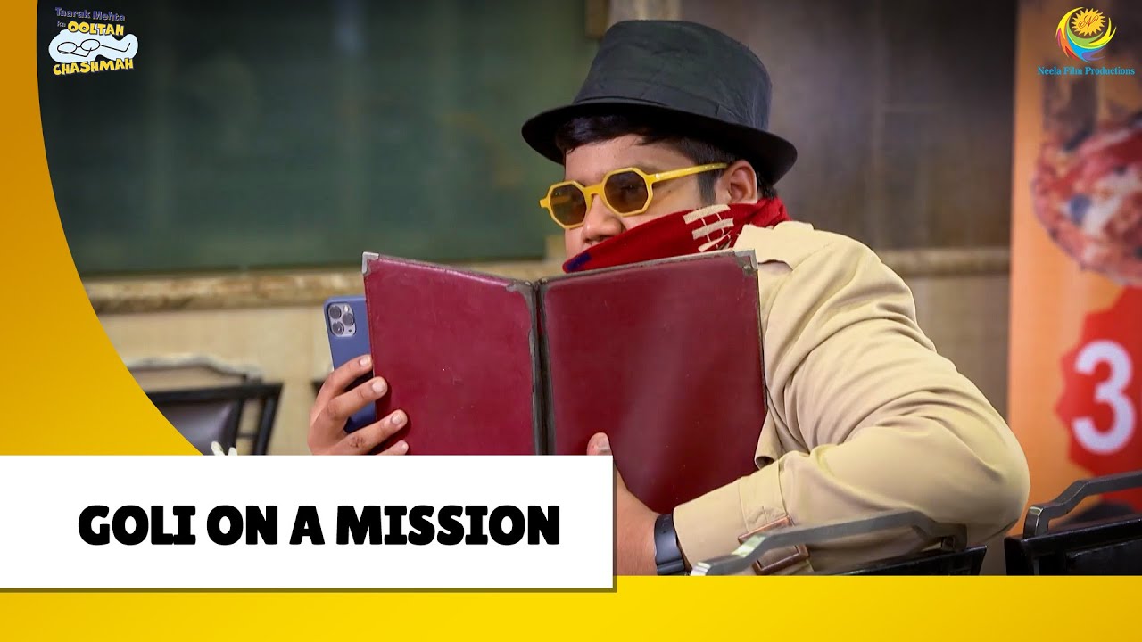 Goli On a Mission!| Haste Raho Hasate Raho| Taarak Mehta ka Ooltah Chashmah