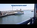 San Diego SEAL Tour Amphibious Bus Drives Into The Ocean
