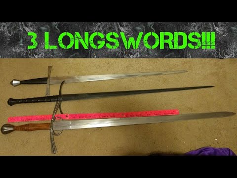 3 LONGSWORDS!!! Review?
