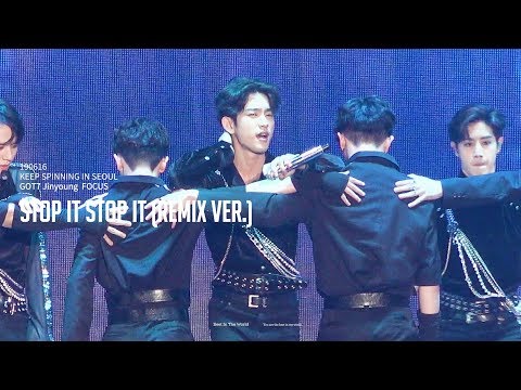 [4K] 190616 KEEP SPINNING IN SEOUL STOP STOP IT (REMIX VER.) - GOT7 JINYOUNG FOCUS