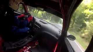 preview picture of video 'GSMP Korczyna 2014 | Przemysław Ozimek | Alfa Romeo 156 | Onboard - awaria wspomagania'