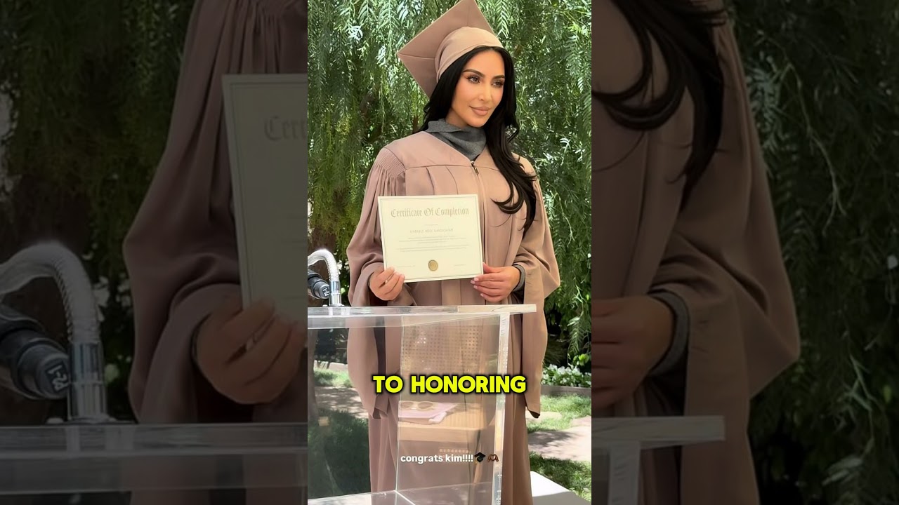 Kim Kardashian’s Law School Win Sparks White House Buzz #kimkardashian