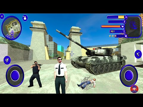 Miami Police 2 Crime Vice Town Simulator - Destroying The Army Base #3 - Android Gameplay