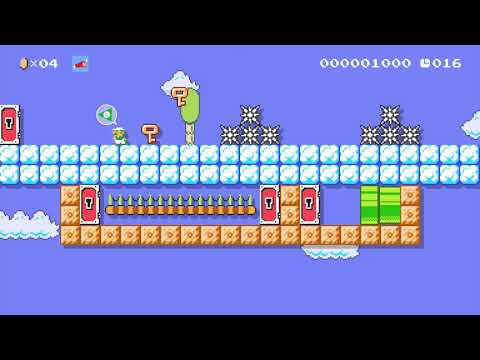 70 second jamoni-style speedrun by HABLISMOKR - Super Mario Maker 2 - No Commentary 1cb 022020