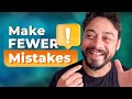 How to Make FEWER MISTAKES in English in Casual Conversations