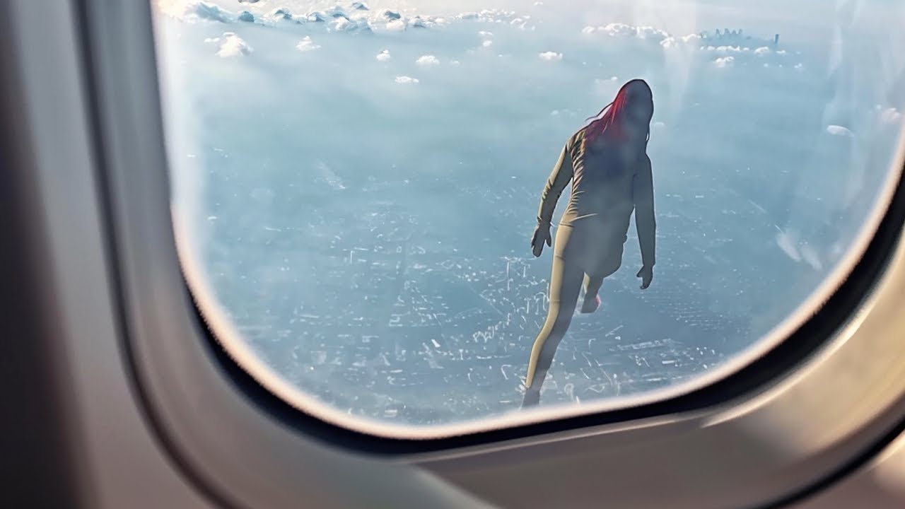 Flight Passenger Catches What No One Was Supposed To See