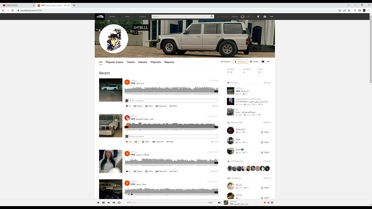 Stream SH7BLLL music   Listen to songs, albums, playlists for free on SoundCloud   Google Chrome 202