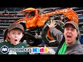 Dinosaurs GIANT Monster Trucks TRexRanch Jurassic TV Dinosaur Videos