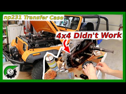 What I found Inside my Transfer Case: np231 Rebuild