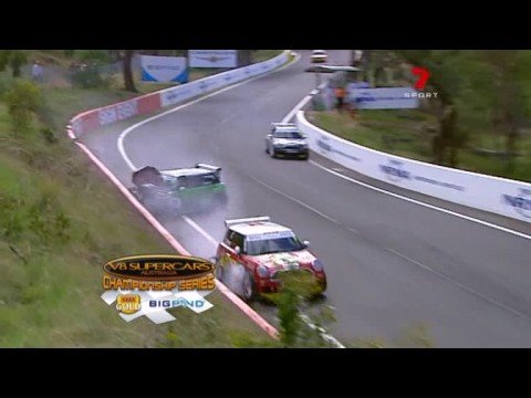 Mini Challenge crash Bathurst 2008