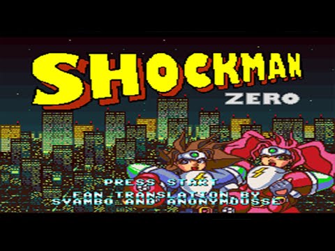 Shockman Zero (English) - Kaizou Choujin Shubibinman Zero - Super Nintendo - Action, Platformer 2D