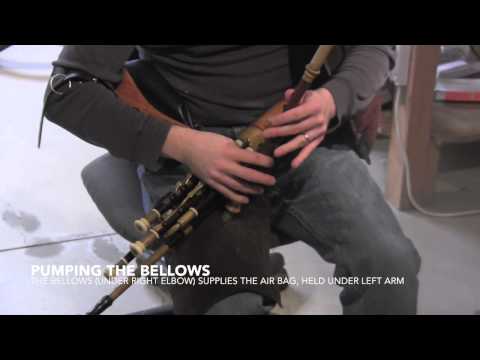 Irish bagpipe explainer video