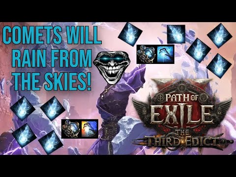 Path of Exile 2 - Comet Machine Gun - In-depth Endgame Stormweaver Build Guide