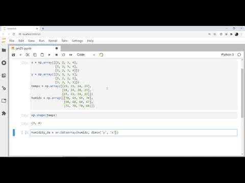MetPy Mondays #167 - Building with XArray from Scratch