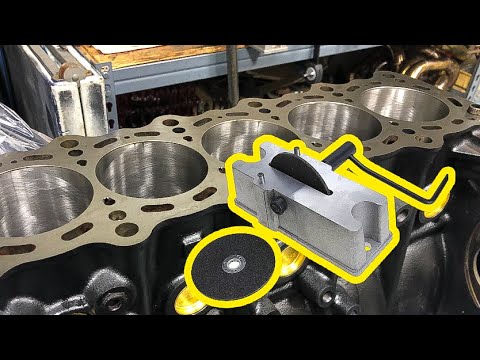 EBAY Ring Grinder Is Junk! I Made It Better.. 2JZ Ring Gap Filing To Wiseco Specs..