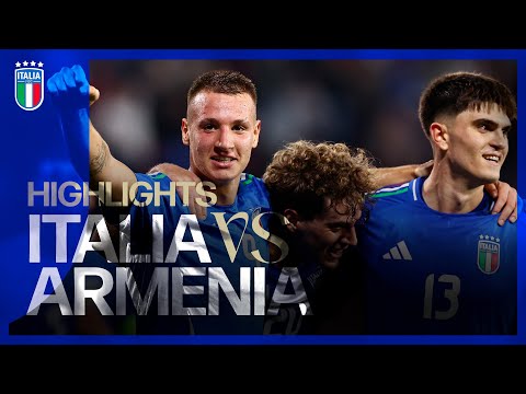 Highlights: Italia-Armenia 5-1 | Under 21 | Qualificazioni U21 EURO 2027