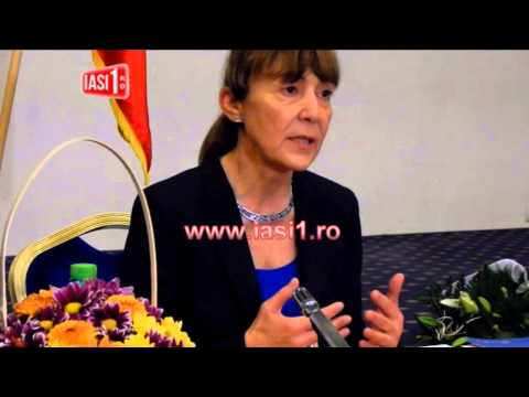 Monica Macovei la Iasi da replica la comentariile de la  Romania Tv
