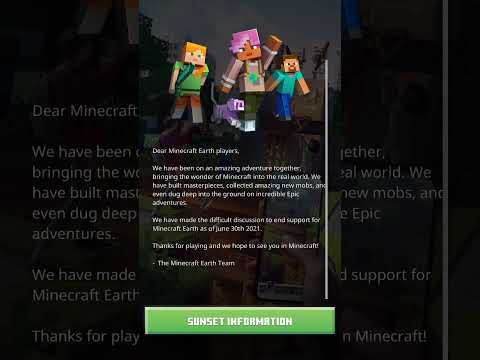 CryTwink - What it’s like to open Minecraft Earth in 2022.