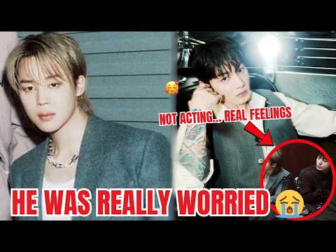 JUNGKOOK Turns to JIMIN… The WORRY Was REAL 😭 Not Acting — From the HEART
