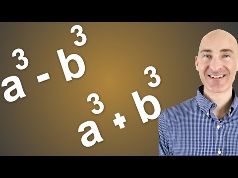 Factoring Sum and Difference of Cubes