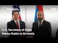 LIVE: Rubio speaks after talks with Armenian counterpart
