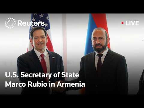 LIVE: Rubio speaks after talks with Armenian counterpart