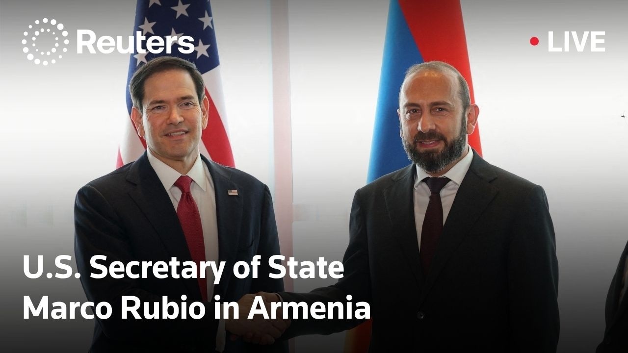 LIVE: Rubio speaks after talks with Armenian counterpart