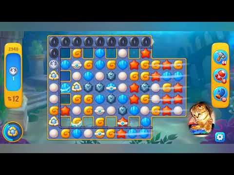 Fishdom 2022, no Boosters,  2348  level  -  прохождение без бустеров,  2348  уровень.