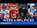 Picks for EVERY Big Week 6 NFL Game | Picks to Win, Best Bets, & MORE | CBS Sports HQ