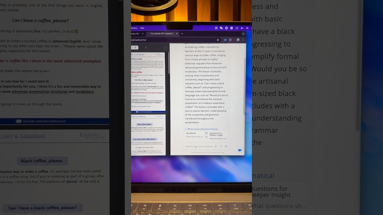 Chat with any documents #productivity #ai #aitools #pdf
