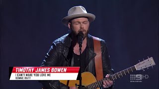Timothy Bowen - I Can't Make You Love Me | The Voice Australia 9 (2020) | Blind Auditions