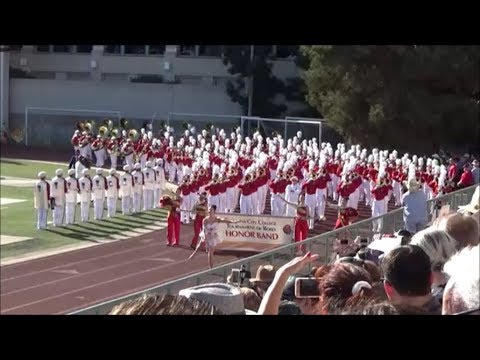 PCC Tournament of Roses Honor Band & Herald Trumpets - 2018 Bandfest I Passing Review