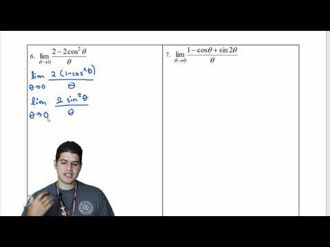 1.4c Practice With Limits of Trigonometric Functions | AP Calculus