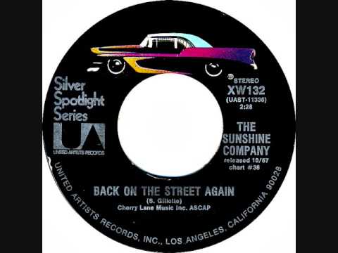 The Sunshine Company - Back on the street again