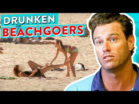 LEGLESS! The Drunkest Beachgoers Descend On Bondi