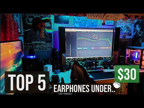 ✅Top 5 Earphones under $30 (Save money bruh)💳