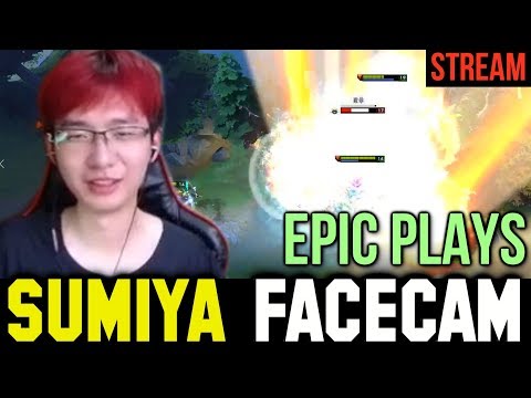 SUMIYA Facecam Invoker God  EPIC Plays (Stream) Dota 2 #20