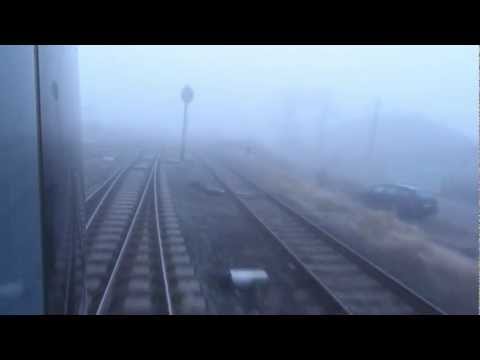 Prin ceață înspre Răsărit cu Săgeata Albastră - Desiro BR642 DMU