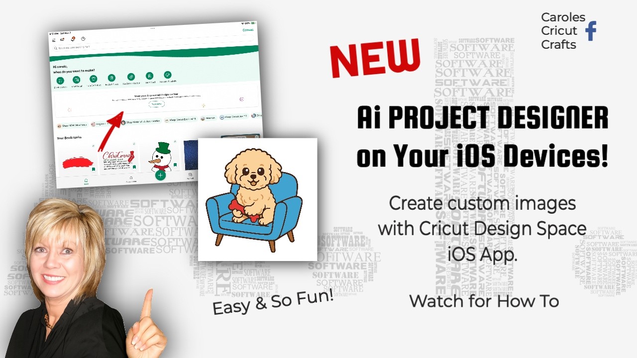 Cricut AI Project Designer Now on iOS! (iPad Demo in Design Space)