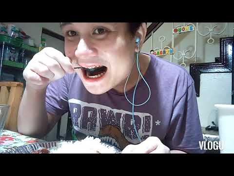 JR BOY VLOG - FIRT VLOG - LONGGANISA AT SWEET SOUR PORK AT SINIGANG NA BAKA WITH RICE.