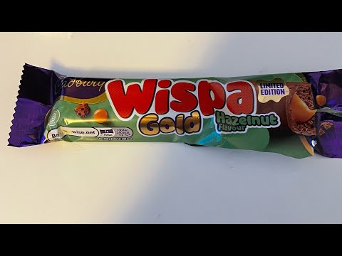 Trying the new hazelnut wispa gold