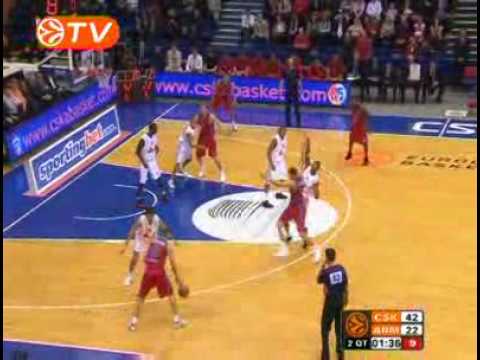 23.10.2008 Cska Mosca - Armani Jeans Milano 90-64